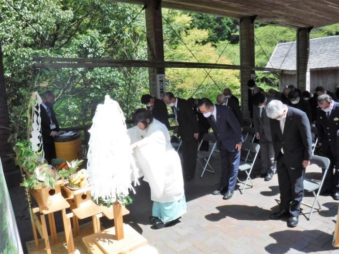 登山道オープニングセレモニー