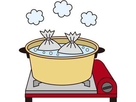 パッククッキングイラスト