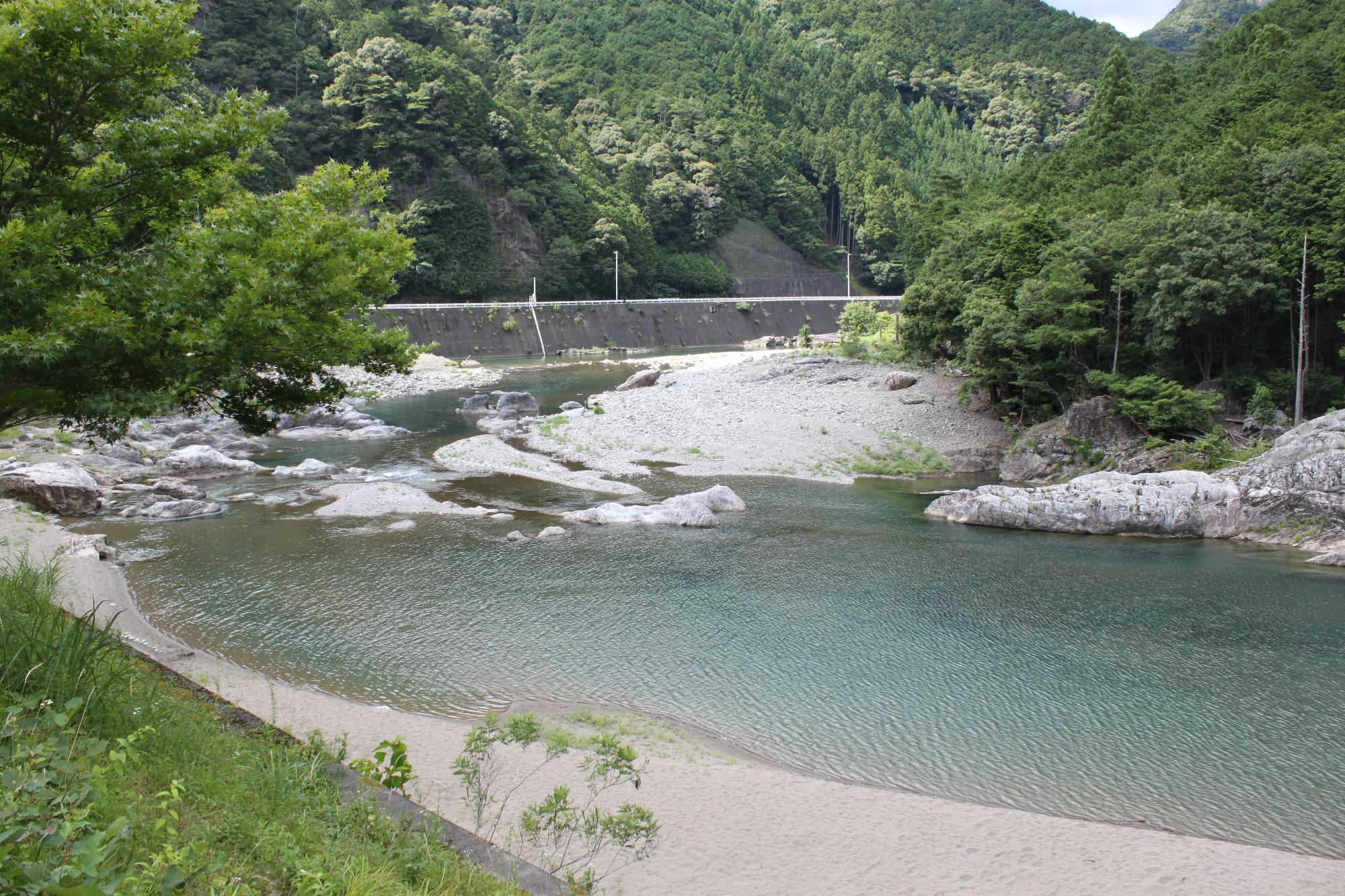 キャンプ指定地域（岩井地区）